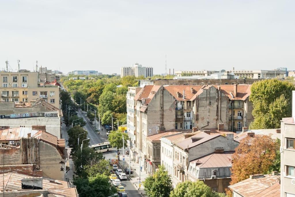Stunning Views 3Br Sunny Flat - Amazing Terrace Daire Bükreş Dış mekan fotoğraf
